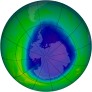 Antarctic Ozone 2010-09-20